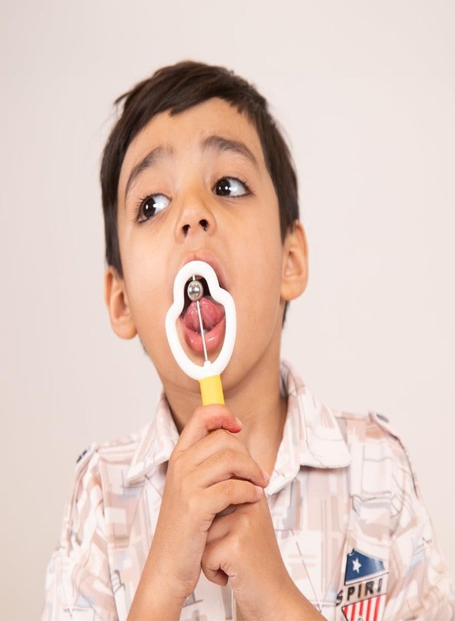 أداة تمارين اللسان من شركة أبلي ذات الجودة السريرية | دعم تدريب عضلات الفم وعلاج النطق (أزرق) - Image 3